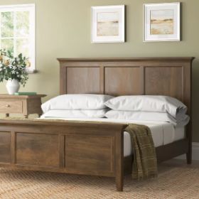 Wood Panel Bed